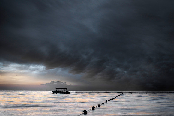 incoming storm