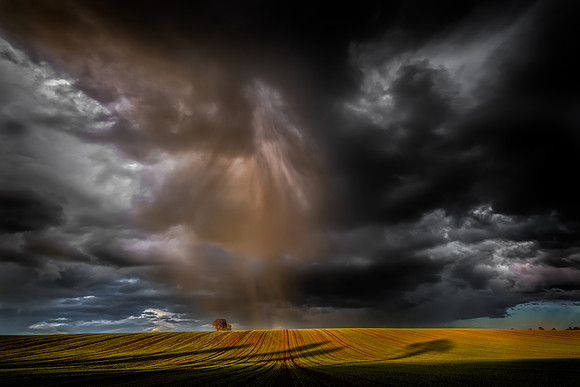 Turbulent storm